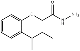 2-[2-(SEC-BUTYL)PHENOXY]ACETOHYDRAZIDE Struktur
