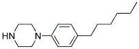1-(4-HEXYL-PHENYL)-PIPERAZINE Struktur