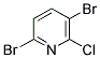 2,5-DIBROMO-6-CHLOROPYRIDINE Struktur