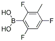 2,4,6-Trifluoro-3-methylphenylboronic acid Struktur