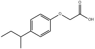 2-[4-(SEC-BUTYL)PHENOXY]ACETIC ACID Struktur