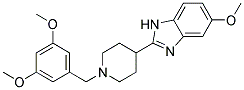 2-[1-(3,5-DIMETHOXYBENZYL)PIPERIDIN-4-YL]-5-METHOXY-1H-BENZIMIDAZOLE Structure