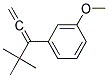 1-(1-TERT-BUTYL-PROPA-1,2-DIENYL)-3-METHOXY-BENZENE Struktur