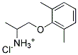 1-methyl-2-(2,6-xylyloxy)ethylammonium chloride  Struktur