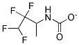 2,2,3,3-TETRAFLUORO-1-METHYLPROPYLCARBAMATE Struktur