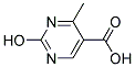 2-HYDROXY-4-METHYLPYRIMIDINE-5-CARBOXYLIC ACID Struktur