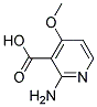 2-AMINO-4-METHOXYPYRIDINE-3-CARBOXYLIC ACID Structure