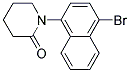 1-(4-BROMO-NAPHTHALEN-1-YL)-PIPERIDIN-2-ONE