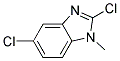 2,5-DICHLORO-1-METHYL-1H-BENZOIMIDAZOLE Struktur
