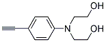 2-[(4-ETHYNYL-PHENYL)-(2-HYDROXY-ETHYL)-AMINO]-ETHANOL Struktur