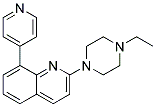 2-(4-ETHYLPIPERAZIN-1-YL)-8-PYRIDIN-4-YLQUINOLINE Struktur