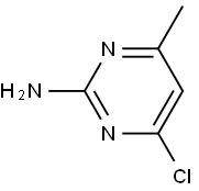 2-AMINO-4-METHYL-6-CHLORO PYRIMIDINE Structure