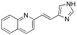 2-[2-(1H-IMIDAZOL-4-YL)-VINYL]-QUINOLINE|