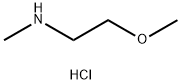 2-METHOXY-N-METHYL-1-ETHANAMINEHYDROCHLORIDE Struktur