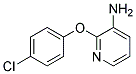 2-(4-CHLORO-PHENOXY)-PYRIDIN-3-YLAMINE Structure