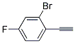 1-BROMO-2-ETHYNYL-5-FLUORO-BENZENE 結(jié)構(gòu)式
