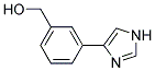 [3-(1H-IMIDAZOL-4-YL)-PHENYL]-METHANOL Structure