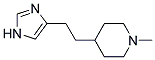 4-[2-(1H-IMIDAZOL-4-YL)-ETHYL]-1-METHYL-PIPERIDINE Structure