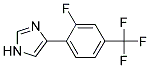 4-(2-FLUORO-4-TRIFLUOROMETHYL-PHENYL)-1H-IMIDAZOLE
