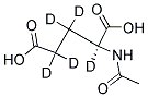 N-ACETYL-L-GLUTAMIC-2,3,3,4,4-D5 ACID Structure