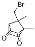 7-(BROMOMETHYL)-1,7-DIMETHYLBICYCLO[2.2.1]HEPTANE-2,3-DIONE Structure