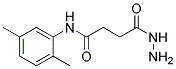 N-(2,5-DIMETHYL-PHENYL)-3-HYDRAZINOCARBONYL-PROPIONAMIDE Struktur