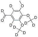 3,4,5-TRIMETHOXYBENZALDEHYDE-D9 Structure