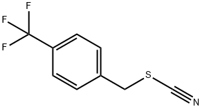 4-(TRIFLUOROMETHYL)BENZYL THIOCYANATE Struktur