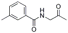 3-METHYL-N-(2-OXOPROPYL)BENZAMIDE Struktur