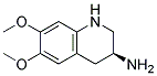(S)-6,7-DIMETHOXY-1,2,3,4-TETRAHYDRO-QUINOLIN-3-YLAMINE Struktur