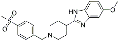 5-METHOXY-2-(1-[4-(METHYLSULFONYL)BENZYL]PIPERIDIN-4-YL)-1H-BENZIMIDAZOLE