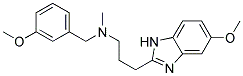 3-(5-METHOXY-1H-BENZIMIDAZOL-2-YL)-N-(3-METHOXYBENZYL)-N-METHYLPROPAN-1-AMINE
