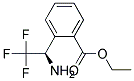 2-((R)-1-AMINO-2,2,2-TRIFLUORO-ETHYL)-BENZOIC ACID ETHYL ESTER Struktur