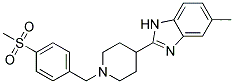 5-METHYL-2-(1-[4-(METHYLSULFONYL)BENZYL]PIPERIDIN-4-YL)-1H-BENZIMIDAZOLE