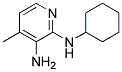 N2-CYCLOHEXYL-4-METHYL-PYRIDINE-2,3-DIAMINE Structure