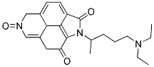 6-[4-(DIETHYLAMINO)-1-METHYLBUTYL]-1H-INDOLO[5,4,3-DEF]ISOQUINOLINE-2,5,7(6H)-TRIONE Struktur