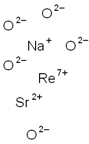 STRONTIUM SODIUM RHENIUM OXIDE Struktur