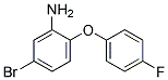 5-BROMO-2-(4-FLUOROPHENOXY)ANILINE Struktur