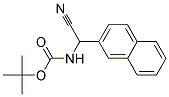 (CYANO-NAPHTHALEN-2-YL-METHYL)-CARBAMIC ACID TERT-BUTYL ESTER Struktur
