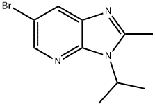 6-BROMO-3-ISOPROPYL-3H-IMIDAZO[4,5-B]PYRIDINE, 1781710-74-4, 結(jié)構(gòu)式