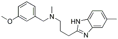 N-(3-METHOXYBENZYL)-N-METHYL-3-(5-METHYL-1H-BENZIMIDAZOL-2-YL)PROPAN-1-AMINE
