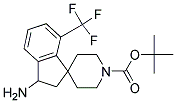 TERT-BUTYL 3-AMINO-7-(TRIFLUOROMETHYL)-2,3-DIHYDROSPIRO[INDENE-1,4'-PIPERIDINE]-1'-CARBOXYLATE Structure