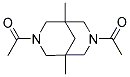 3,7-DIACETYL-1,5-DIMETHYL-3,7-DIAZABICYCLO[3.3.1]NONANE Struktur