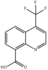 4-三氟甲基喹啉-8-甲酸, 590371-53-2, 結(jié)構(gòu)式