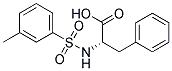N-[(3-METHYLPHENYL)SULFONYL]PHENYLALANINE Struktur
