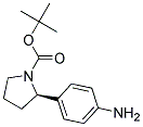 (R)-TERT-BUTYL 2-(4-AMINOPHENYL)PYRROLIDINE-1-CARBOXYLATE Struktur