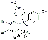 3,4,5,6-TETRABROMOPHENOLSULFONPHTHALEIN Struktur