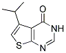 5-ISO-PROPYL-3H-THIENO[2,3-D]PYRIMIDIN-4-ONE Struktur
