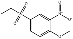 4-ETHYLSULFONYL-2-NITROANISOLE Structure