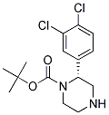 (R)-2-(3,4-DICHLORO-PHENYL)-PIPERAZINE-1-CARBOXYLIC ACID TERT-BUTYL ESTER Struktur